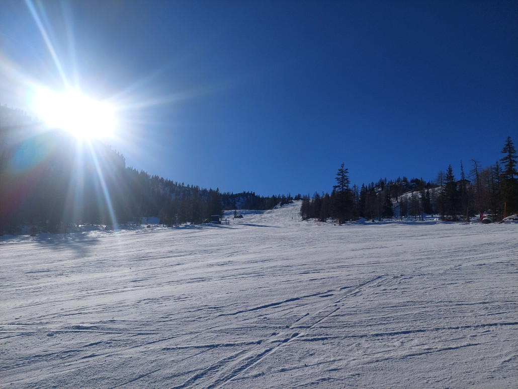 Blick zum Hinterfager