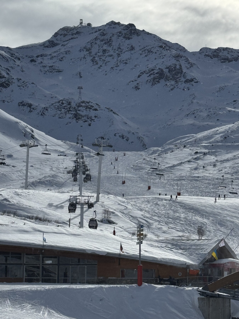 Blick zum Cime de Caron - der folgt später noch