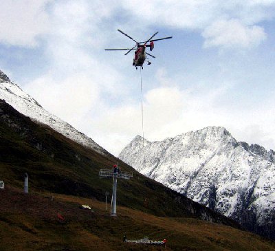 Flugtag am 29. August 2006 - Foto: Sepp Hendry, Bergbahnen Sedrun