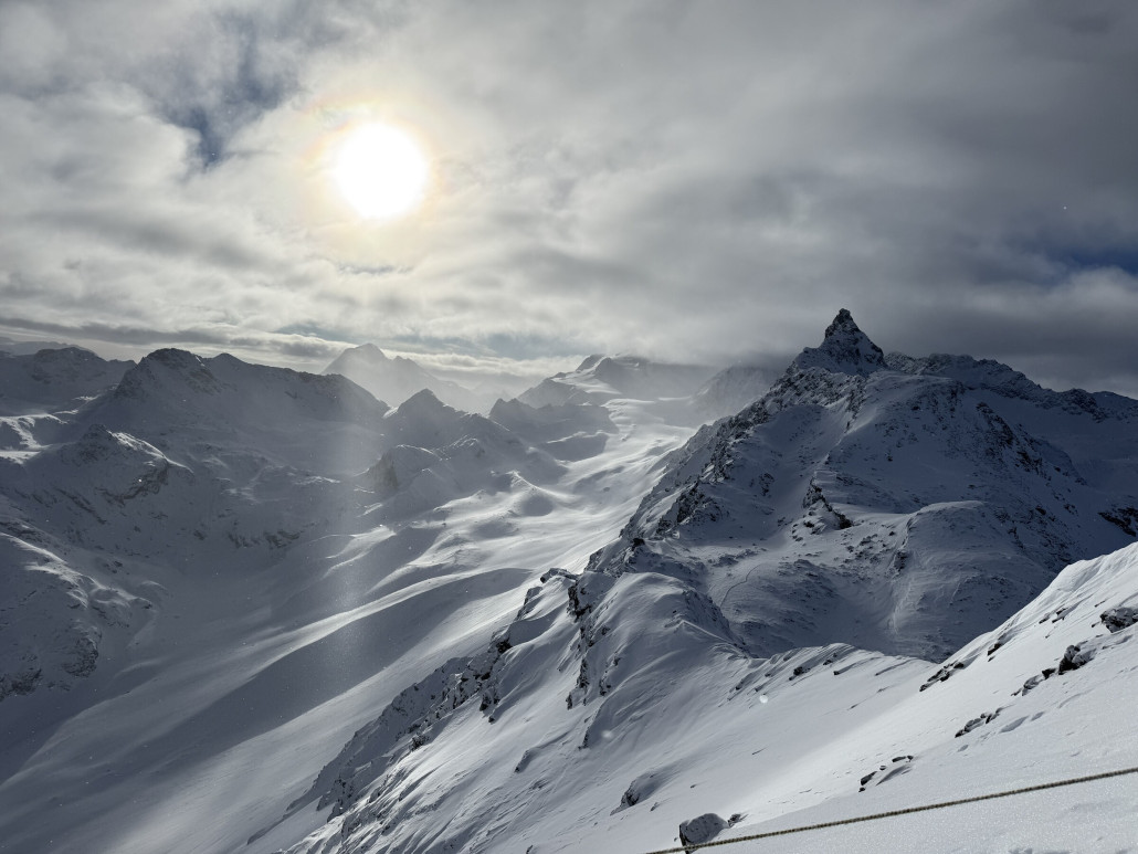 Allein der Blick dort oben ist eine Sensation