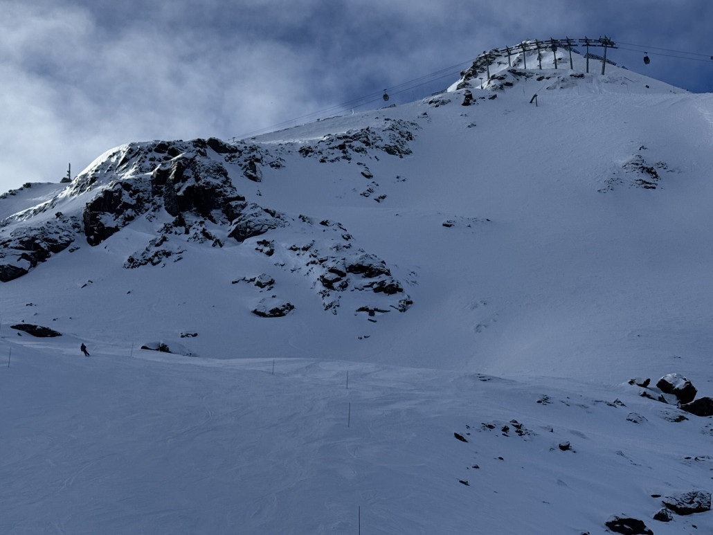 Der Start der Combe du Vallon