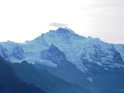 Die Jungfrau, 4158 m von der Schynigen Platte