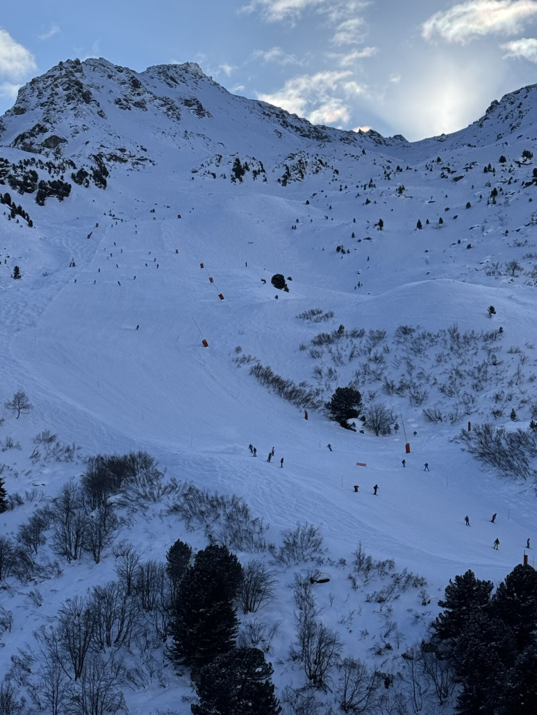 Seitenblick auf die Combe du Vallon