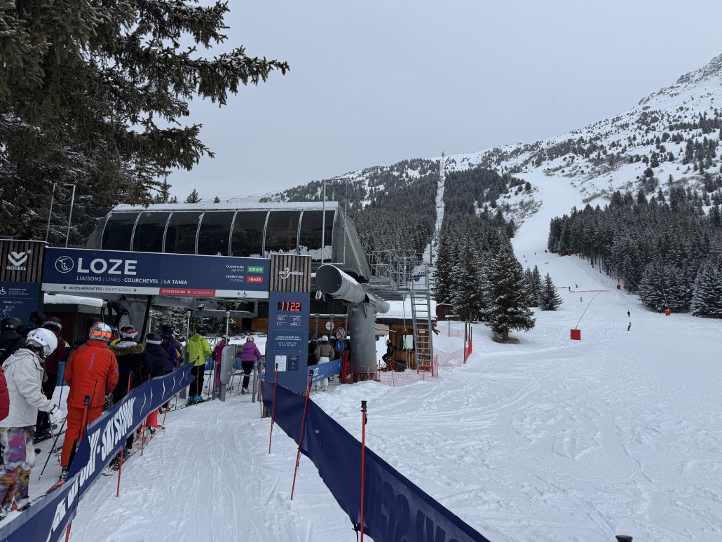 Die 4KSB Loze - einer unser Lieblings-Schlechtwetter-Lifte