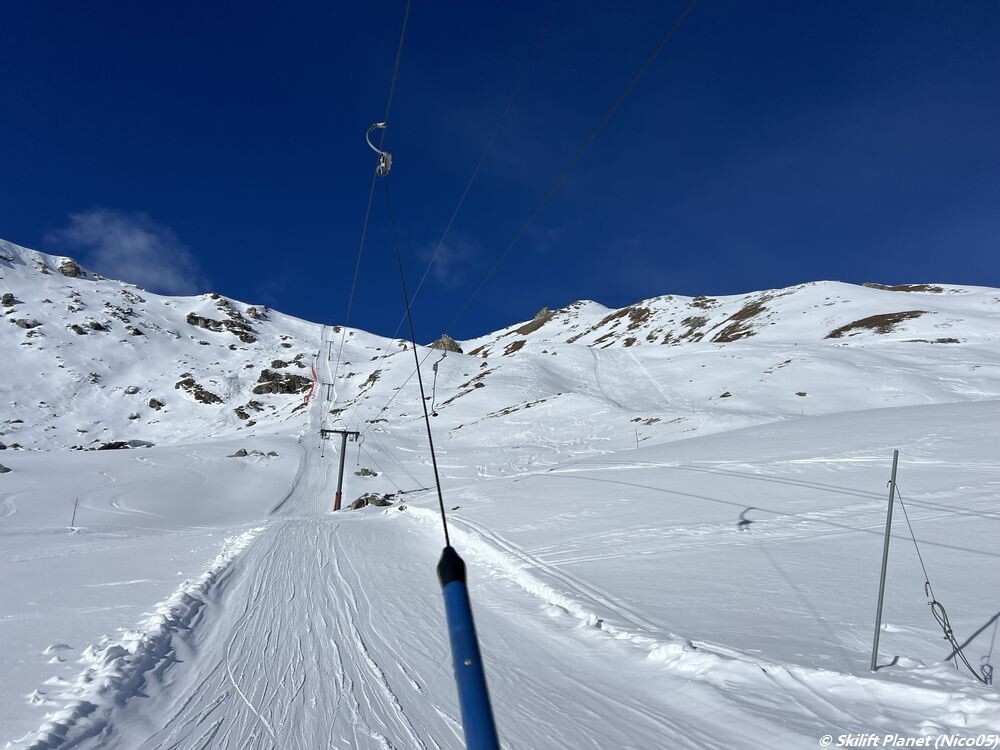 Les Arpilles und Piste Veisivis