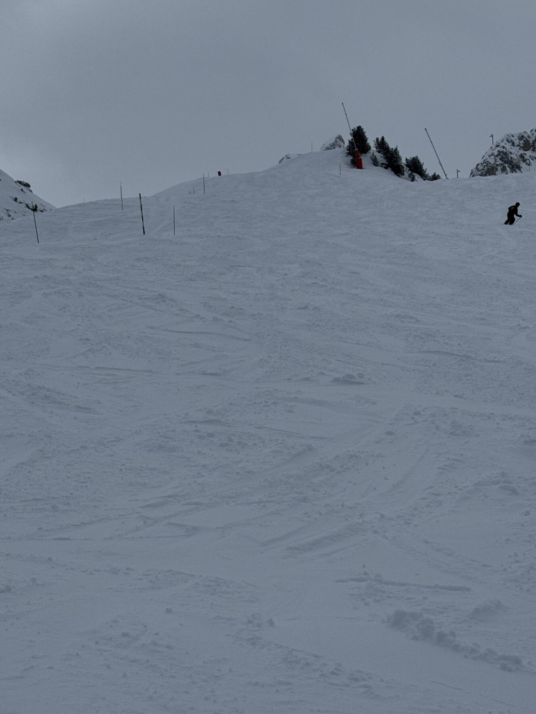 Hier oben ist dann der Start der Eclipse, auf der mir zu viele Steine lagen