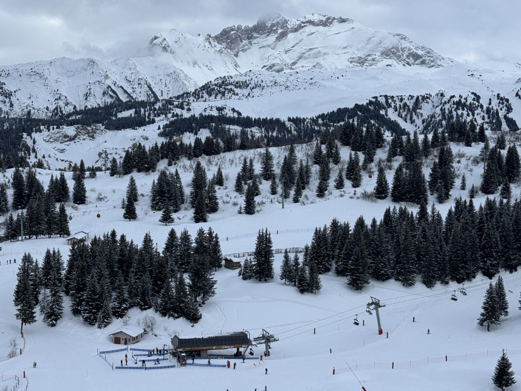 Über die Abfahrt Col de la Loze und Lac Bleu ging’s zur 6 KSB Biolley
