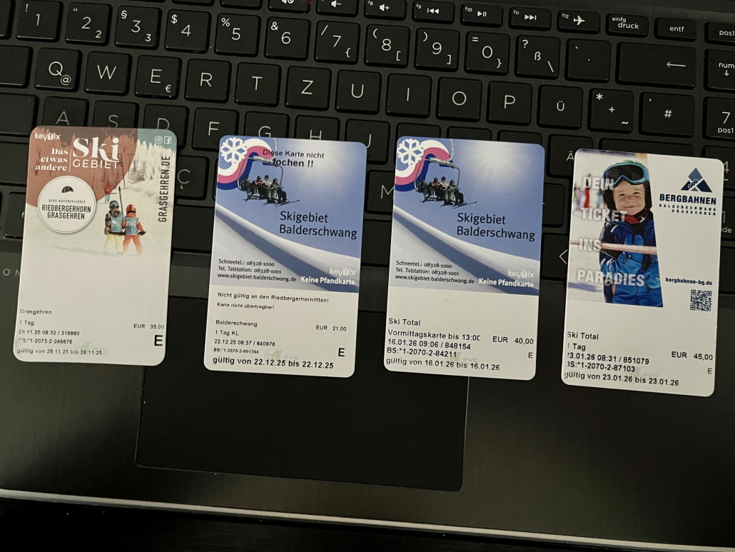 Liftkarten Nov - Jan Balderschwang / Grasgehren