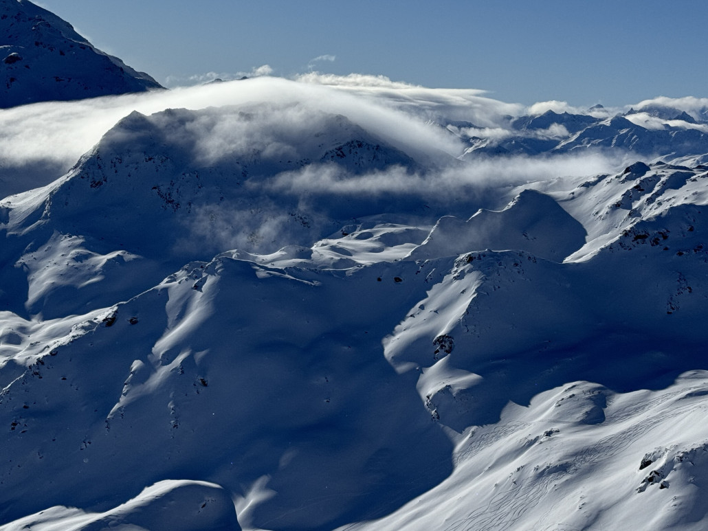 Die Geländeabfahrt zum Lac du Lou, wäre heute sicher super gegangen