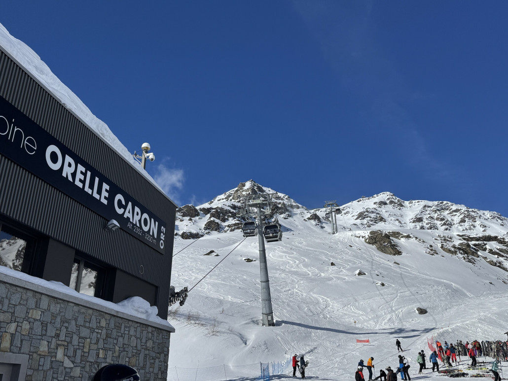 Trasse der 10 EUB Orelle - Caron