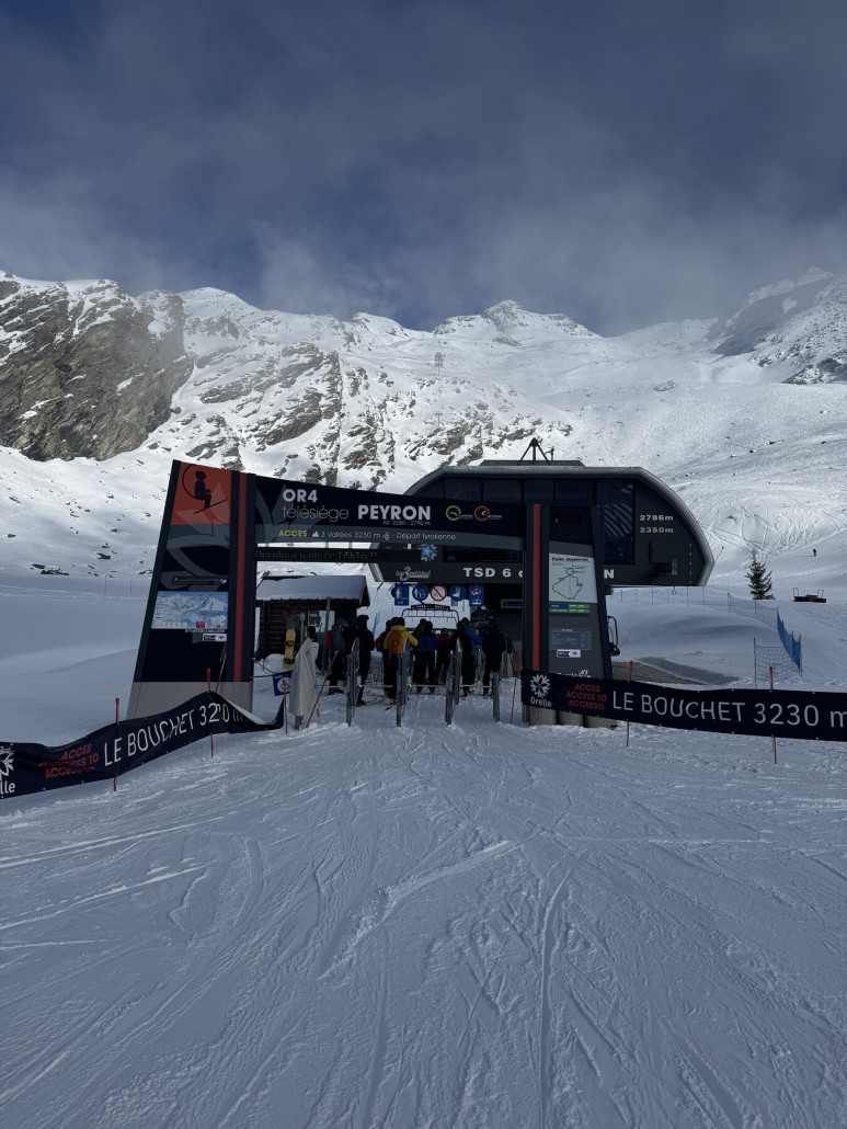 Jetzt geht’s mit dem Peyron rauf
