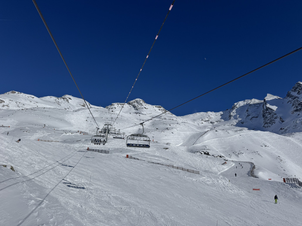 Hier oben tut sich viel Gelände auf