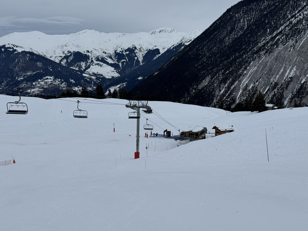 Die Talstation der 6KSB Chatelets