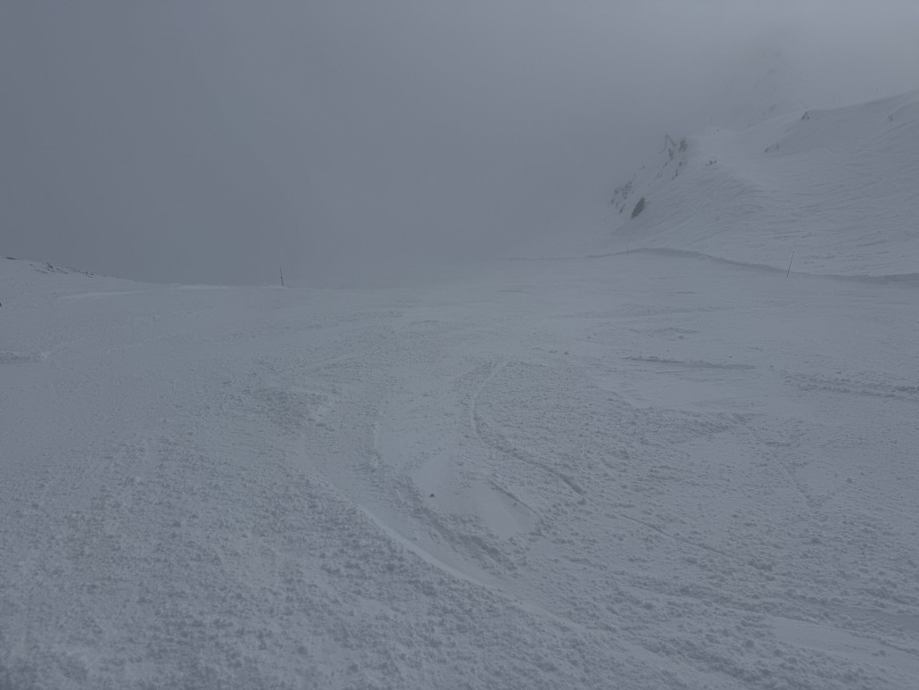 Hier ein Bild von der Face, so war es den ganzen Tag