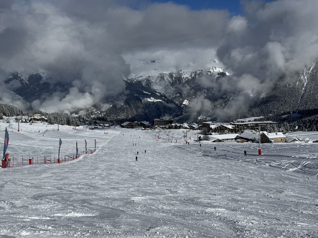 Unterwegs nach Courchevel 1850