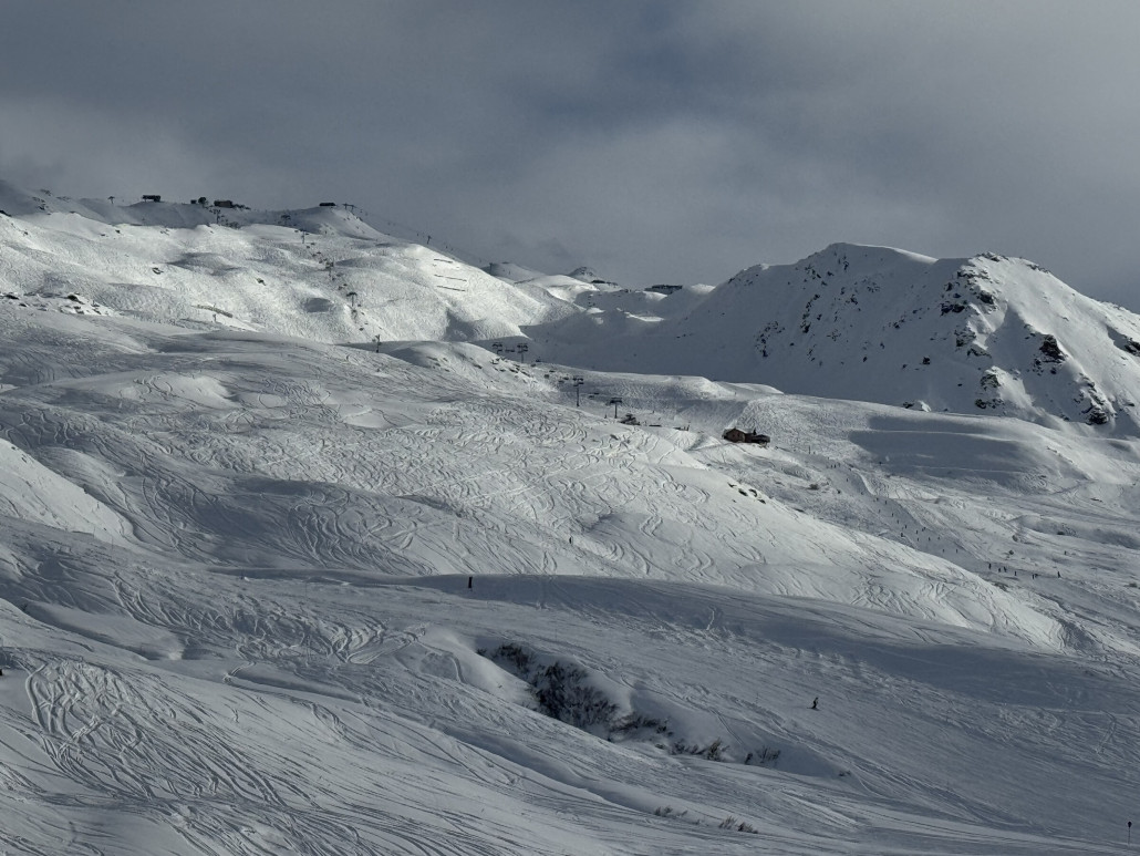 Viel Gelände auch beim Granges Lift