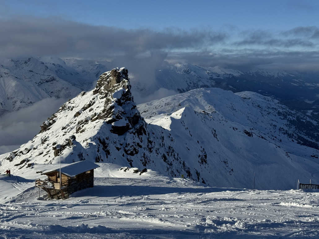 Oben am Mont de la Challe