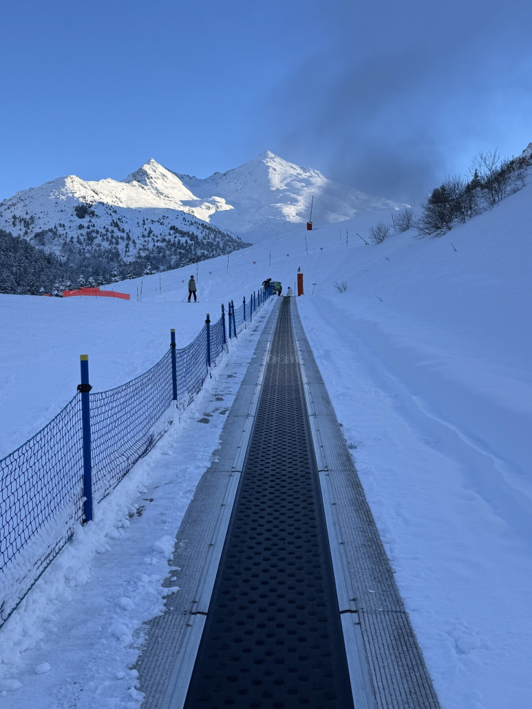 Zu guter Letzt noch ein Förderband