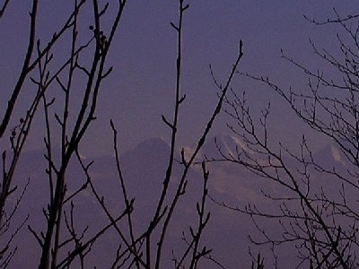 Eiger, Mönch und Jungfrau vom Kurhaus Weissenstein aus: Immer wieder eine Augenweide