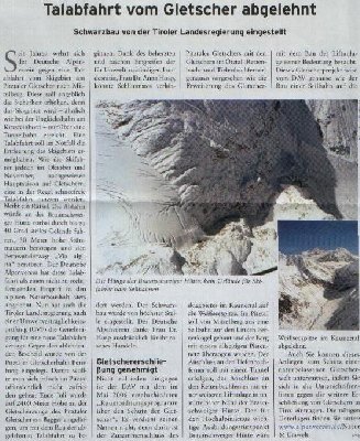 beachtet die geplante verbindung mit sölden