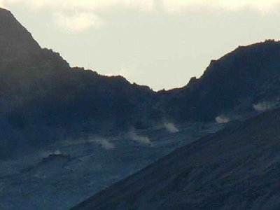 Corviglia im Zoom von S-chanf aus.