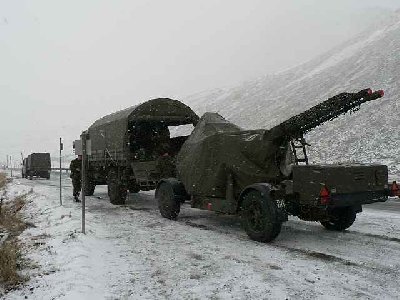 Schon vor der Julier Passhöhe war Kettelen angesagt.