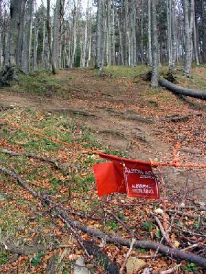 Das war definitiv auch mal für den Skibetrieb im Einsatz...