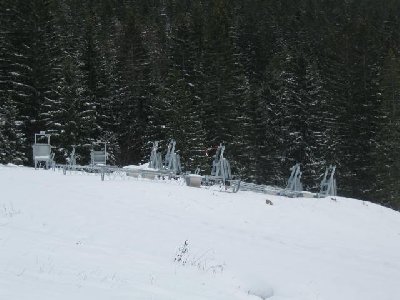 liegende Türme an der unteren Suttenalm