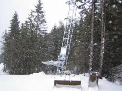 Die Türme stehen schon