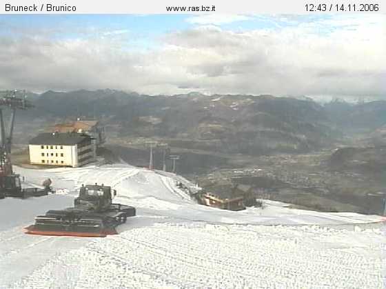 Pisten-Präparierung am Kronzplatz