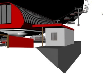 sehr gut gelungener Screenshot... Talstaion und strecke