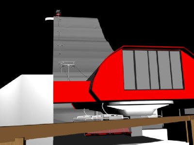 noch ein Blick ohne Sesseln auf der Strecke