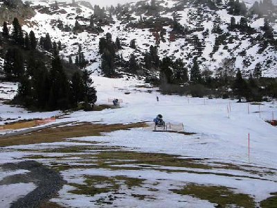 Erste Bergfahrt Grünwaldkopf. Sieht eigentlich nicht sehr einladend aus oder? :)