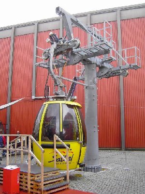 Man kann auch in die Kabine einsteigen und &amp;quot;eine Runde drehen&amp;quot;...