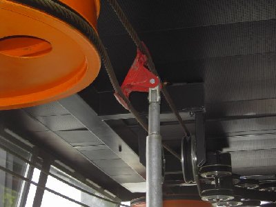 Und die Klemme der Bahn.