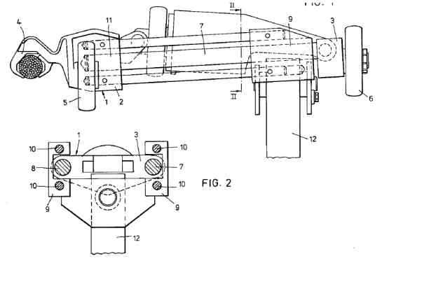 Habegger Einseilbahn Klemme. Eingesetzt an der 3KSB La Siala in Flims.