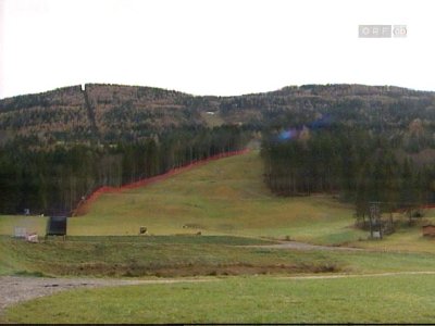 600 m. Zielbereich der Hannes-Trinkl-Weltcupstrecke.
