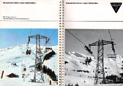 Sesselbahnen Lavey und Luegli, Habegger-Prospekt von 1971