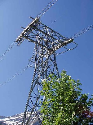 Von Roll Stütze einer 125er Pendelbahn