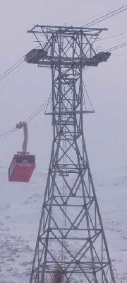 Garaventa Stütze einer 125er Pendelbahn