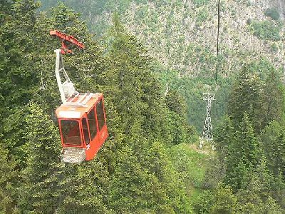 Talfahrt in der Mitte
