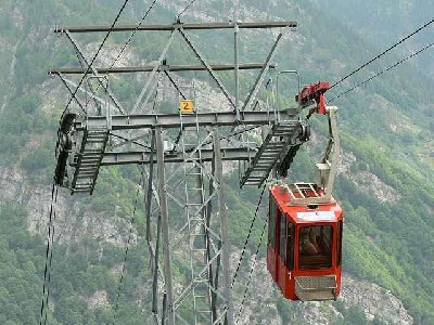 Stütze 2 mit Kabine