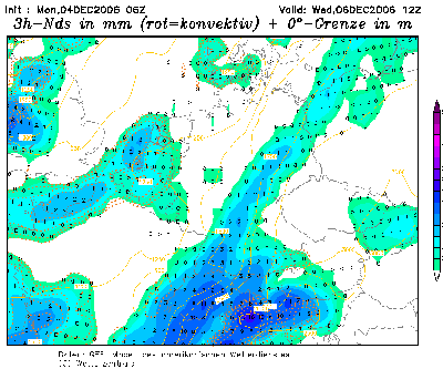 Niederschlag gibt's für fast alle, aber ganz so fair ist es auch nicht verteilt.