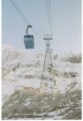 Stütze 1 der Säntisbahn mit selbstragendem Stützenjoch