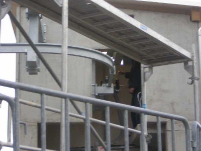 Arbeiten an die Klemme