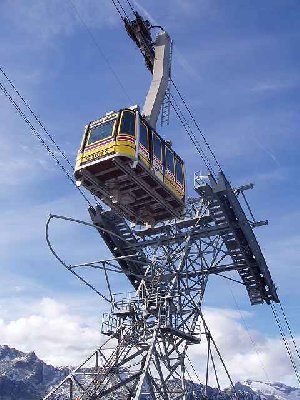 Umgebaut durch Garaventa von 40 auf 60 Personen