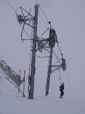 Bergstation Aussieg auf fast 3000NN