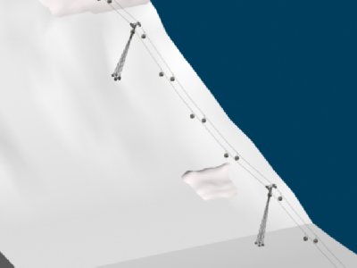 die zwei größten stützen 4 und 5