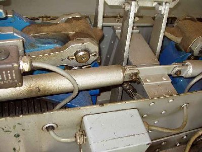 Auslösemechanismus einer Von Roll Fangbremse 1968