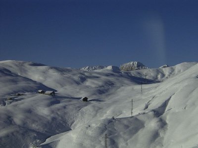 Kesselkogel vom Sellapass aus... keine Wolke